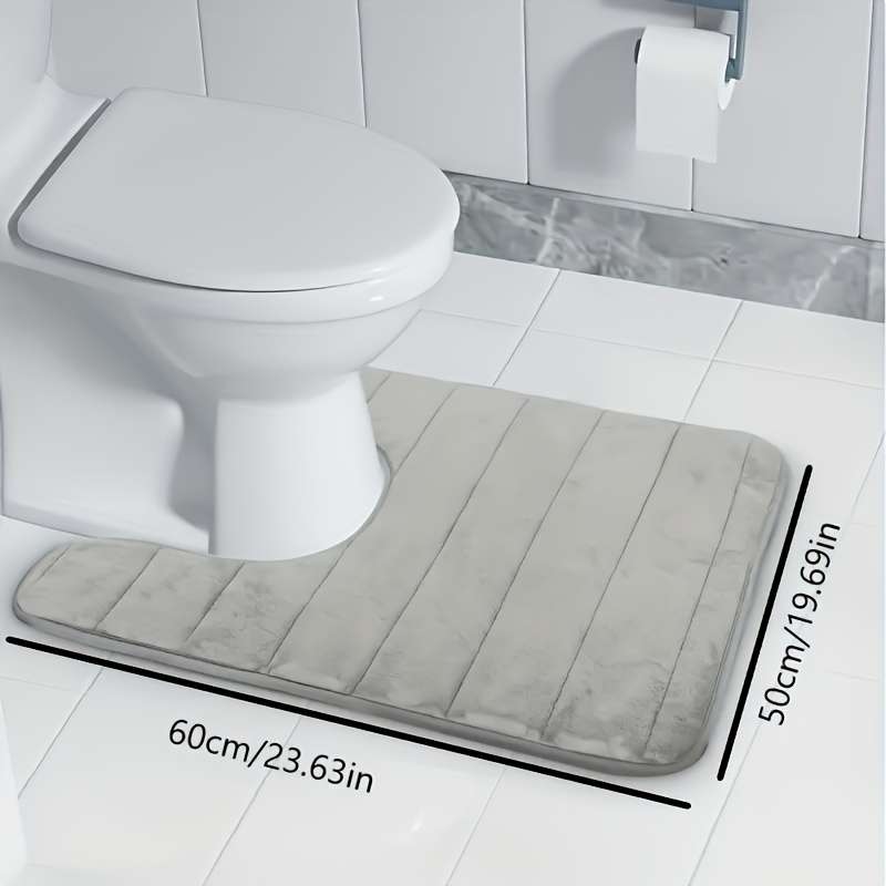 1Pc Gray Floor Mat