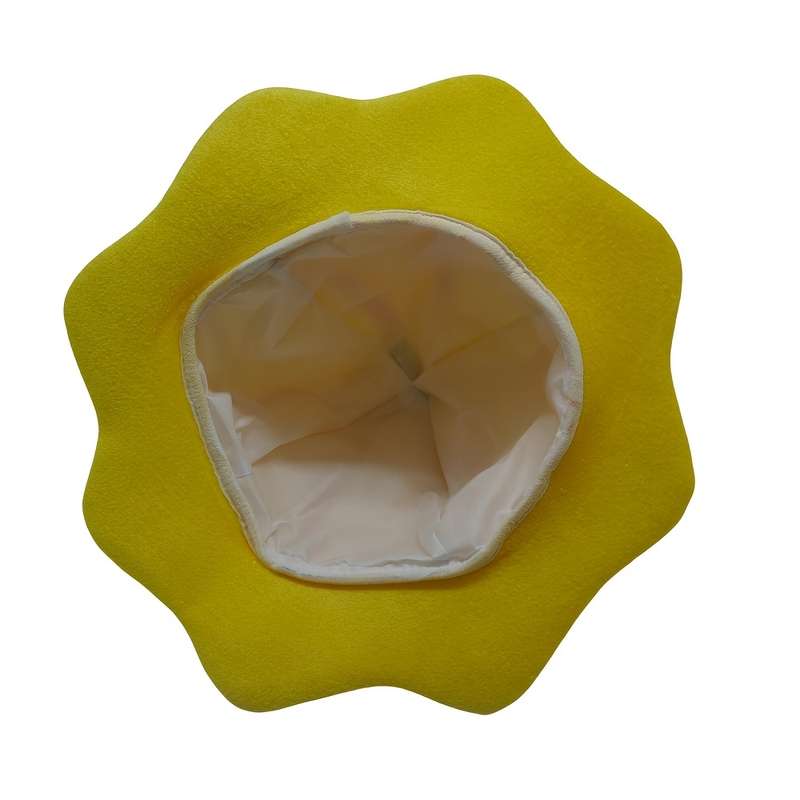 1pc Novelty Pineapple Party Hat Polyester Fabric Machine Washable Featherless No Electricit