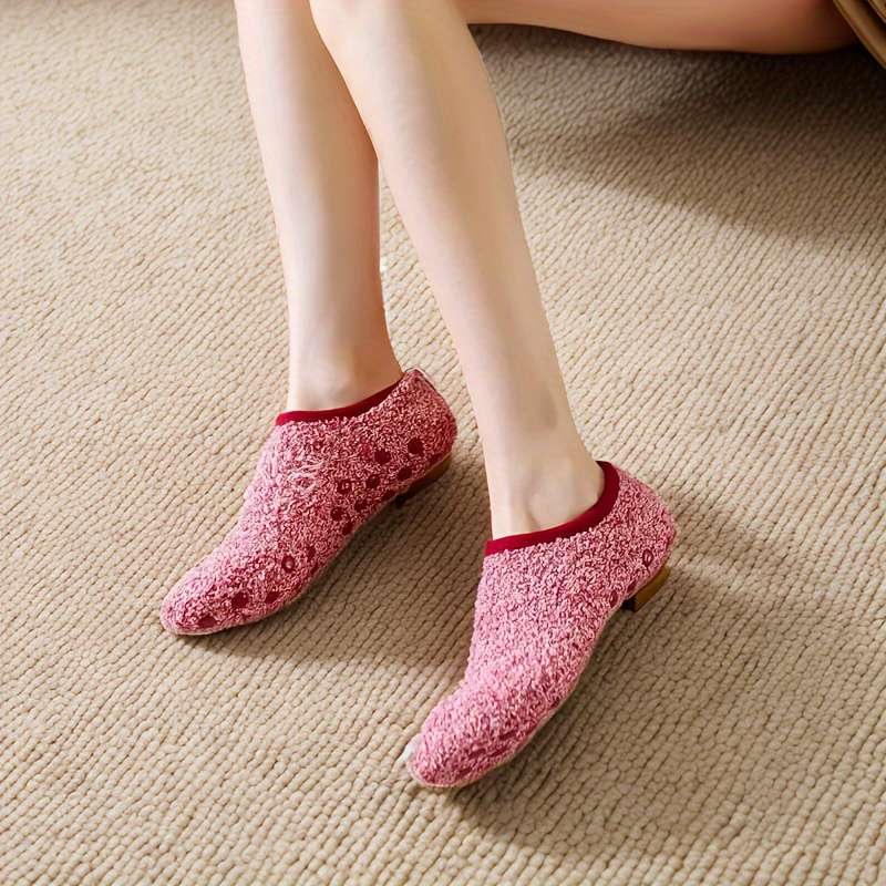 6 Pairs Mixed Color One Size High Elastic Socks