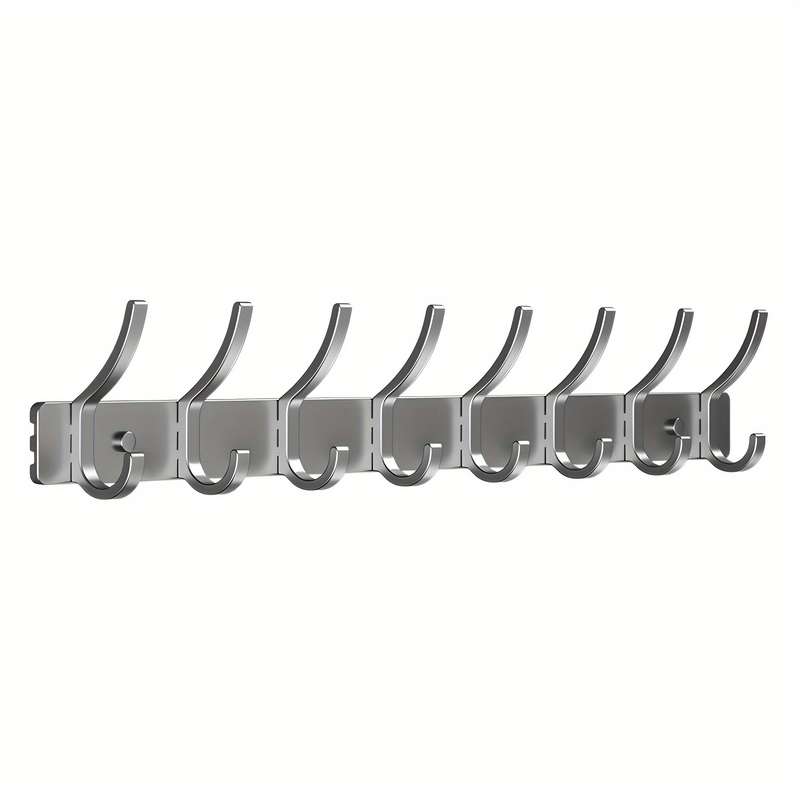 Clothes Hanger Coat Hook Door Back Hook Hanger Bedroom Door Punch-Free Traceless Door Back Storage