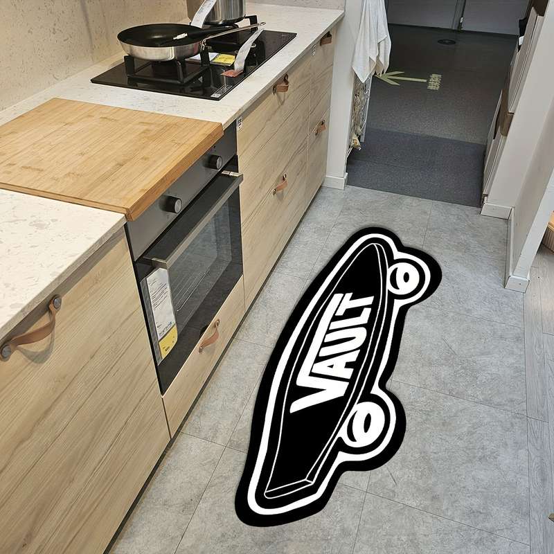 1Pc 50x120cm 19.6x47.2inch Skateboardinchg Floor Mat