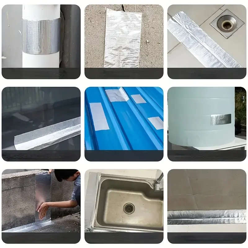 1 Roll Of Waterproof  High-temperature And Low-temperature Self-adhesive Tape That Can Repair