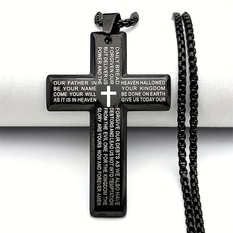 1 Piece Silvery Jesus Theme Pendant