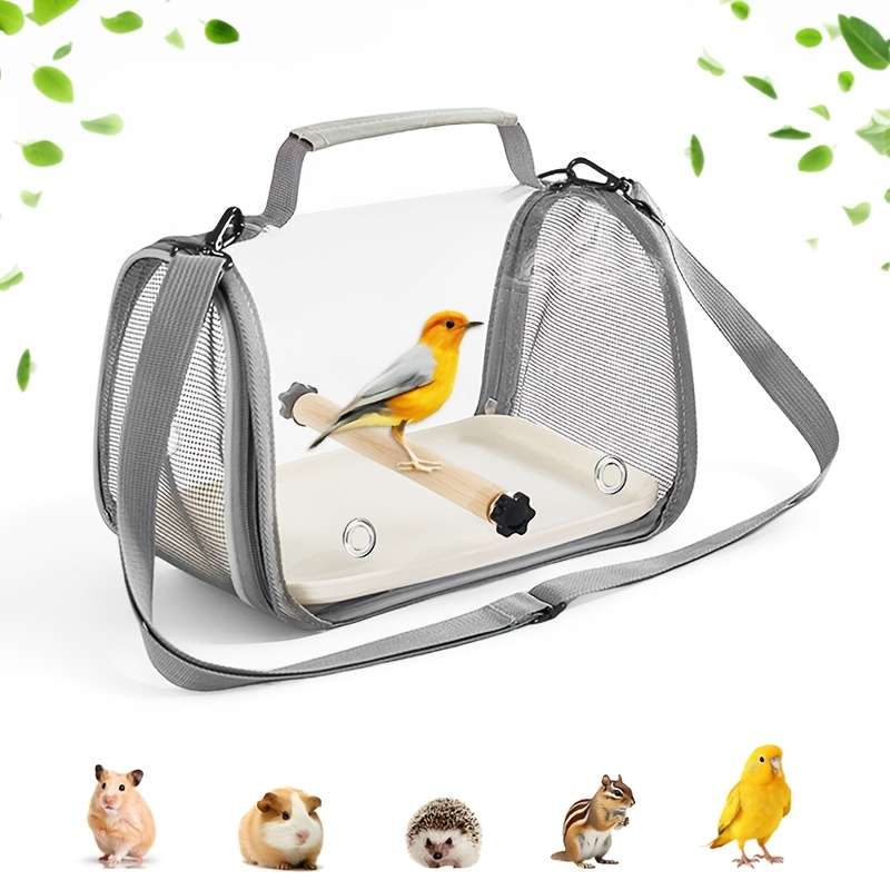 1pc Gray Pet Bag