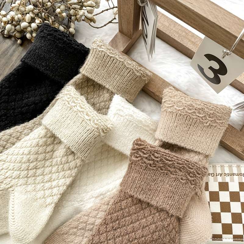 Sock 6 Pack Mixed Colors  One Size