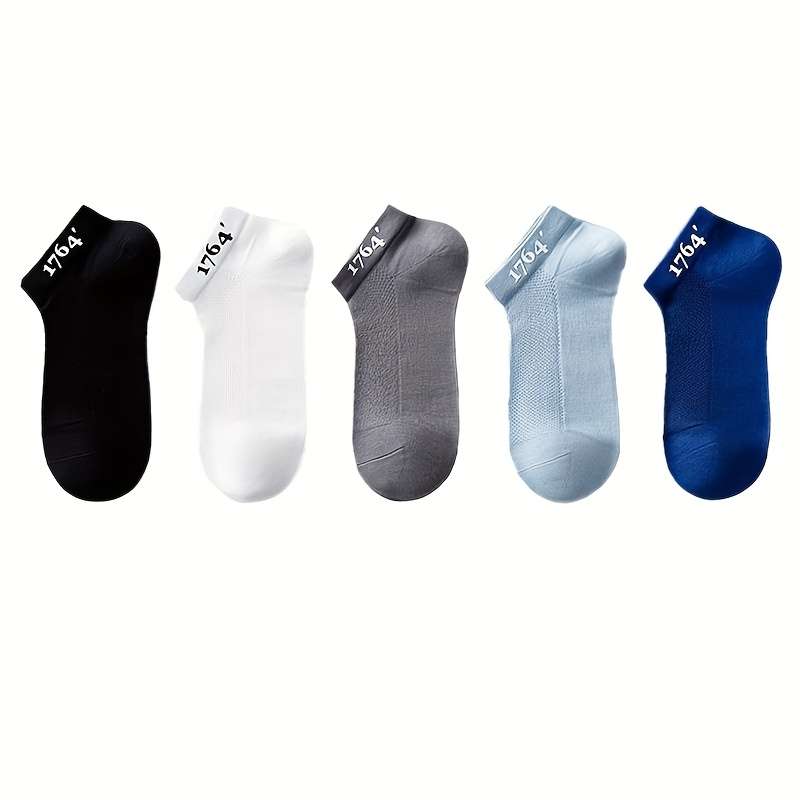 5 Pairs One Size High Elastic Socks