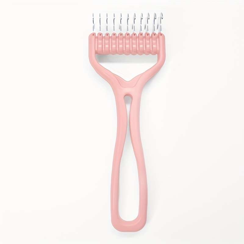 1pc Orange Size S 11Add6 Teeth Pet Comb