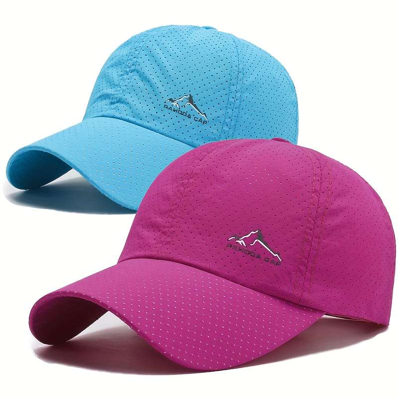Hat  White And Navy Blue