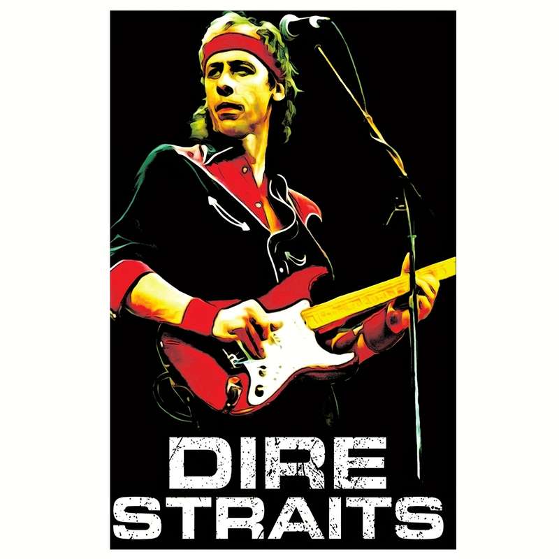 1pc  Frameless Dire Straits Sultans of Swing Music Canvas Poster Wall Art Vibrant Rock Band Pr