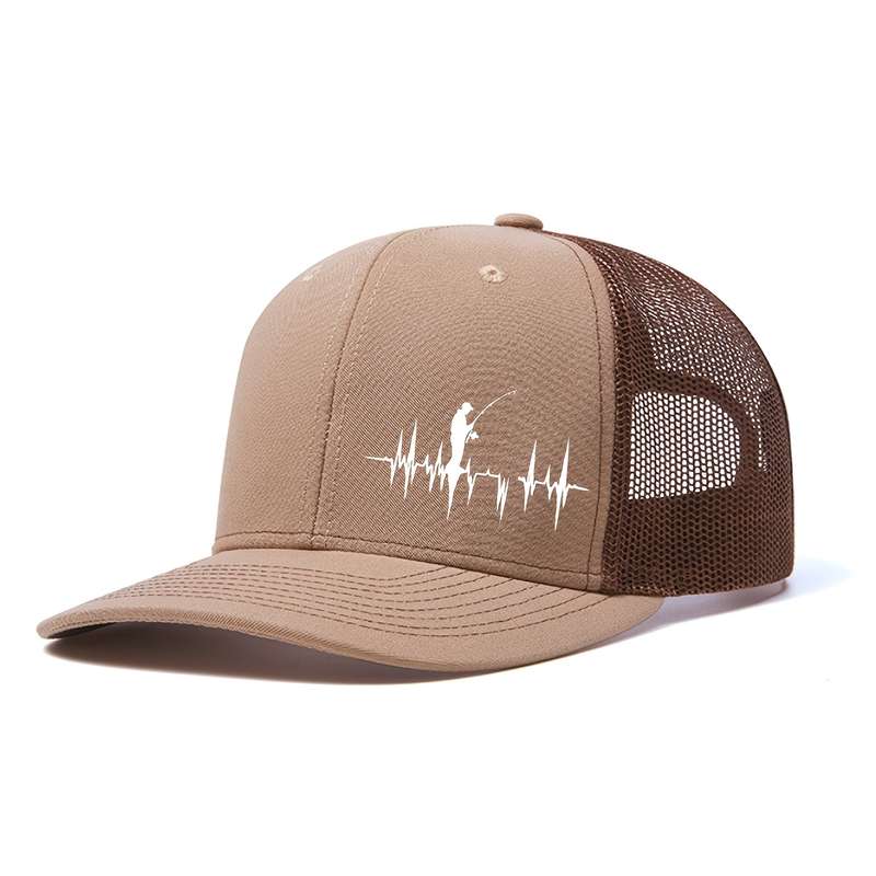 1pc A Stylish Baseball Cap Featuring a 3D Print of Outdoor Fishing Suitable for Both Men And Women