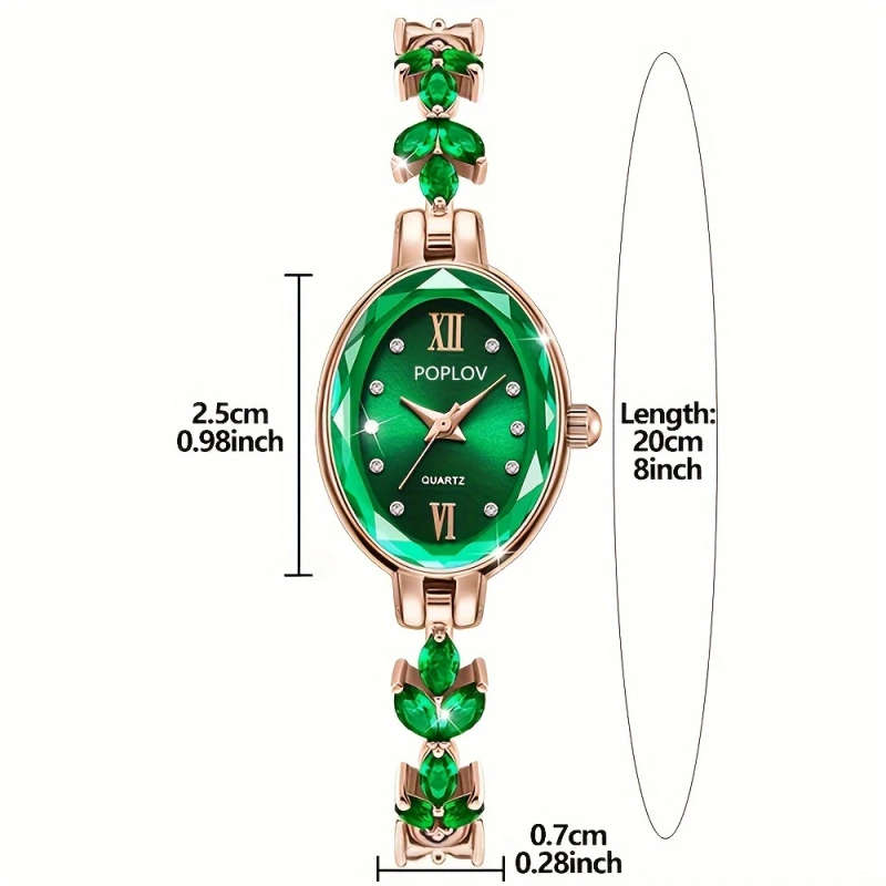1pc Elegant Boho Leaf Design Women's Bracelet Watch Fashionable Analog Quartz Alloy Band Case