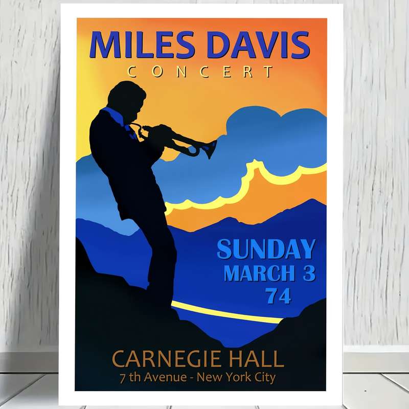 1pc Concert Poster Hd Canvas Print Wall Art 12x18 Inch