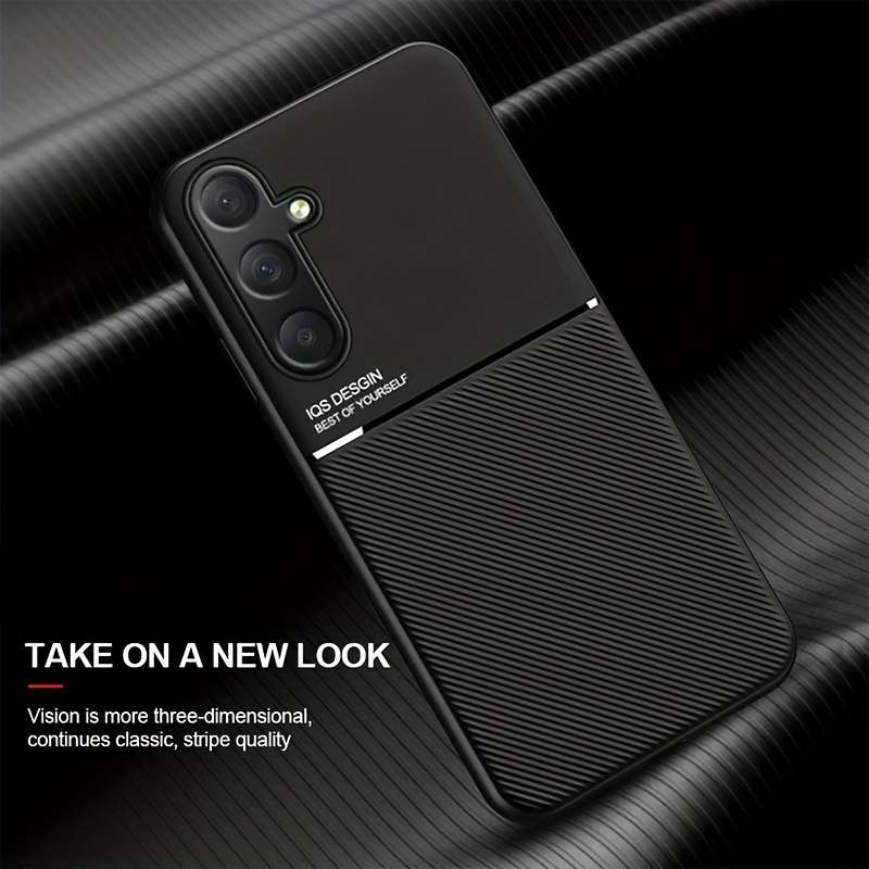 1pc Black For Samsung Galaxy A55 5G Phone Cases