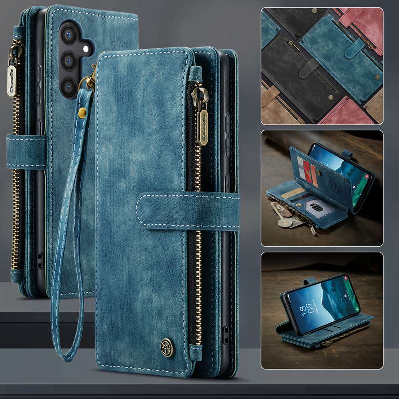 1pc Blue For Samsung Galaxy S24 Phone Cases
