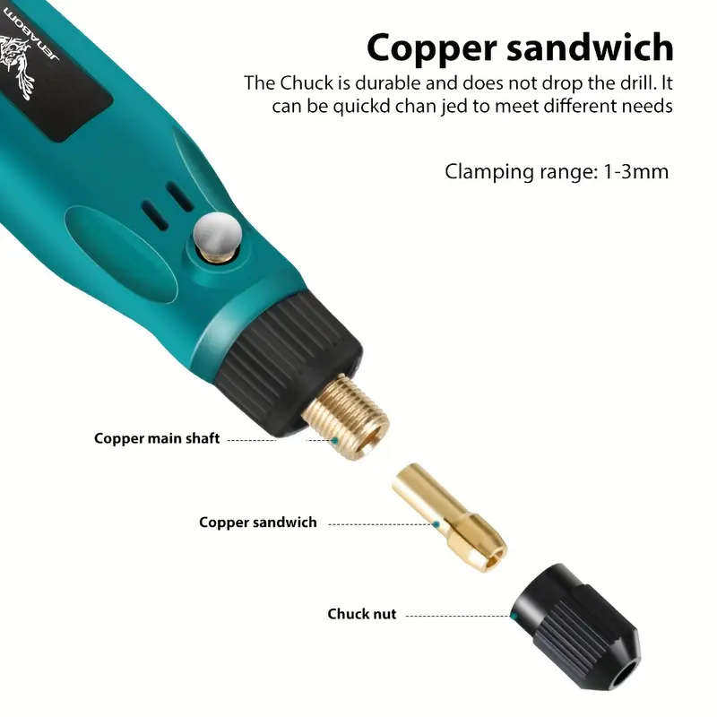 39PC USB Rechargeable Electric Grinding Tool Set