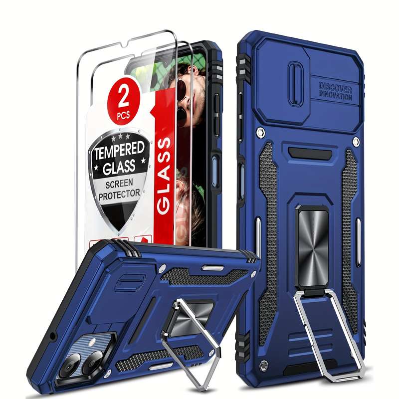 1pc Blue For Samsung Galaxy A06 Phone Cases
