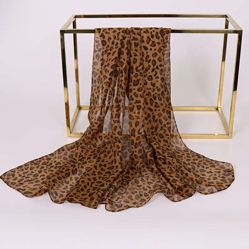 Bohemian Style Women'S Long Printed Scarf