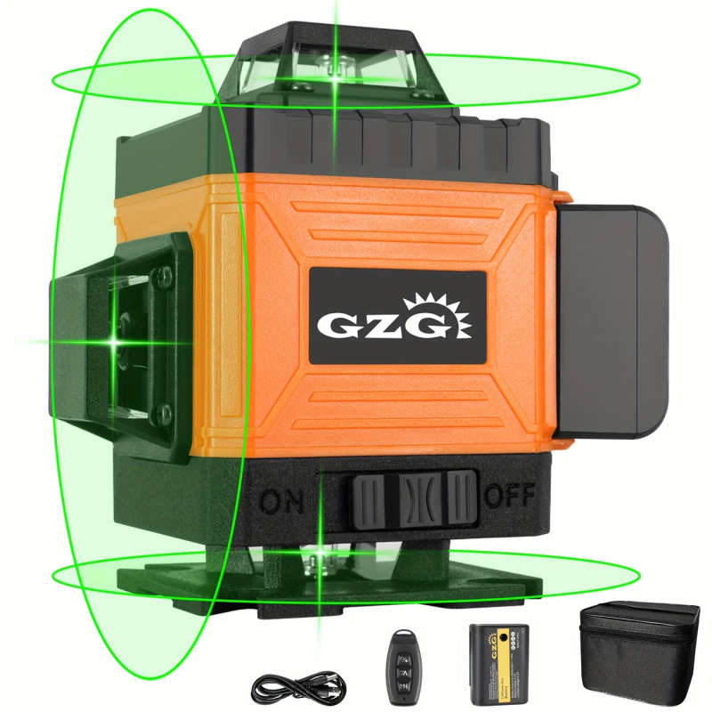 Gzg 1 Set 4D 16 Lines Laser Level 360