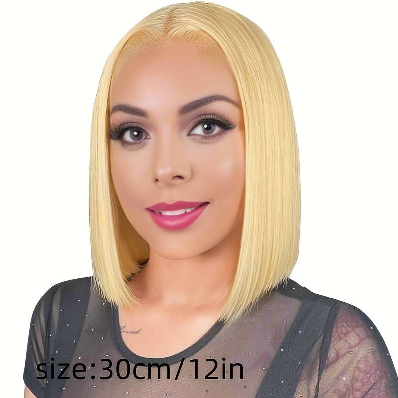 1Pc Golden 30.48cm Fashion Design Wig