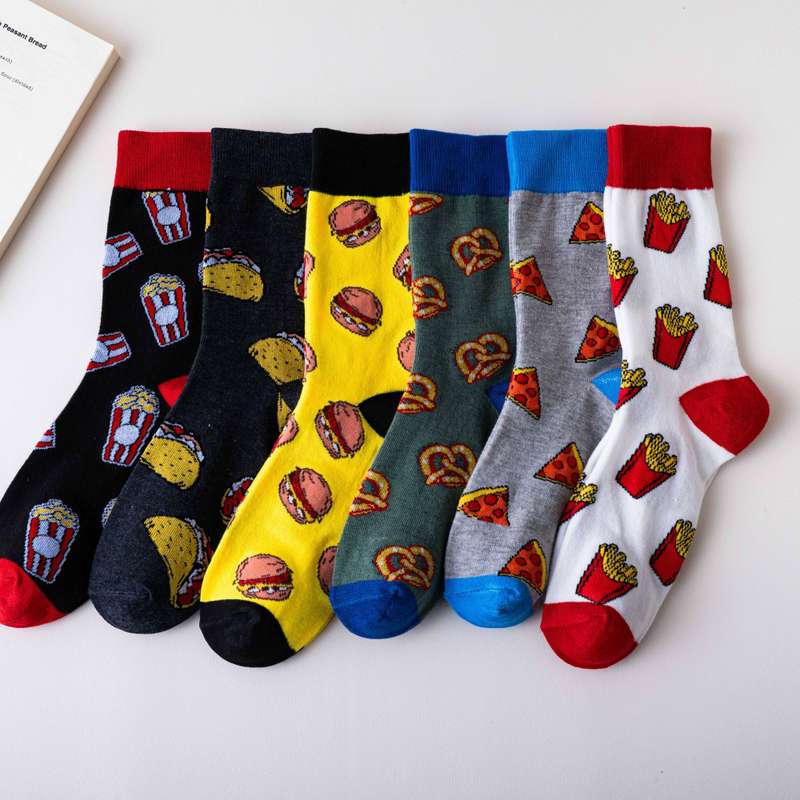 3 Pairs One Size High Elastic Socks
