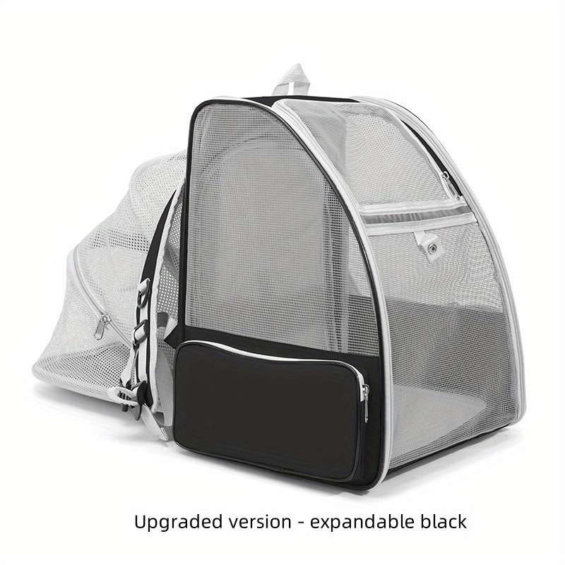 1pc Upgraded Expanded Model Blacksize One size Pet Bag