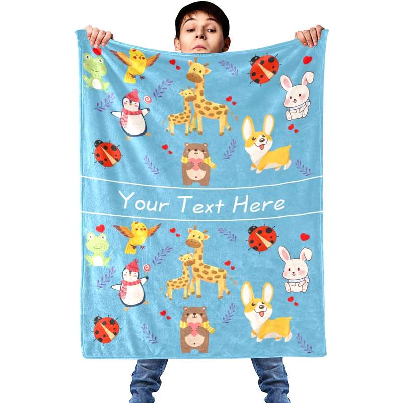1ps Blanket Color White size 180x200cm