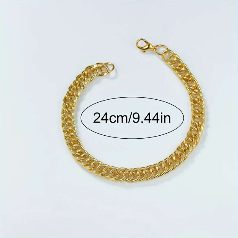 2pcs set One Quartz Men's Watch One Jewelry Color sent randomly