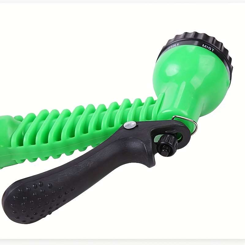2Pcs Green Garden Hose Nozzle Adjustable Water Pressure