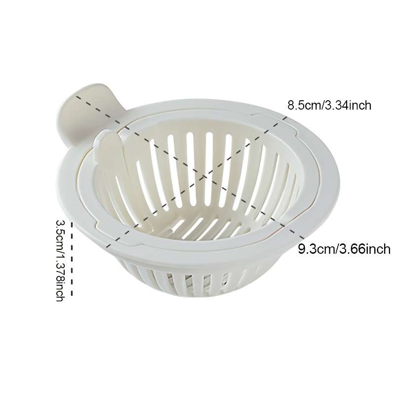 1pc Kitchen Sink Strainer Drain Filter for Sink Sewer Clog Prevention Drainer Household Dish