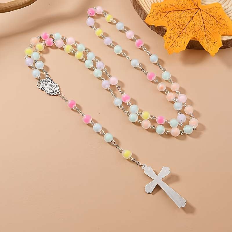 1 Piece Polychrome Jesus Theme Pendant