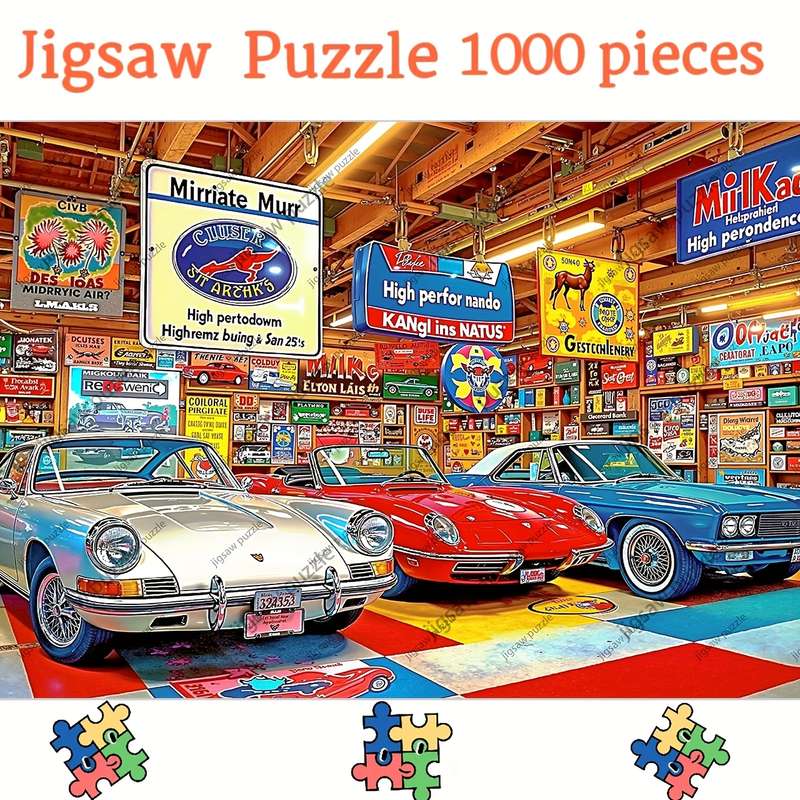 1000 Piece Paper Jigsaw Puzzle For Adults