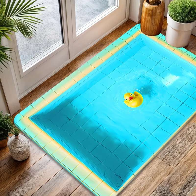 1Pc 23.6x35.4inch 60x90cm Floor Mat