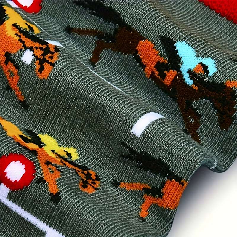 1 Pair Of Gray One Size Socks