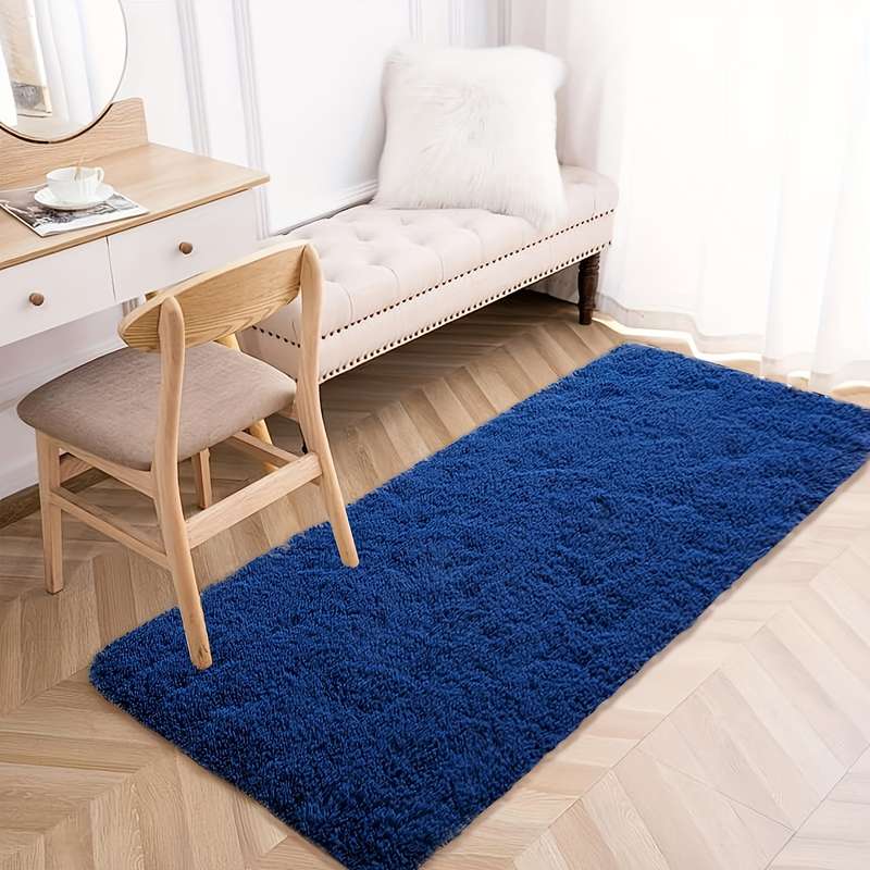 1Pc Dark Blue 50x160cm 19.69x62.99inch Floor Mat