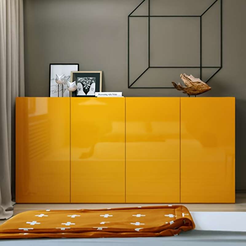 1PC Wall StickersGloss Black59.99cmX10.0Meters