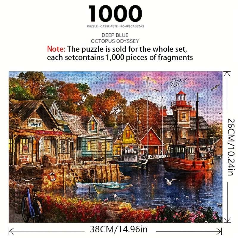 1000 Piece Mini Paper Jigsaw Puzzle