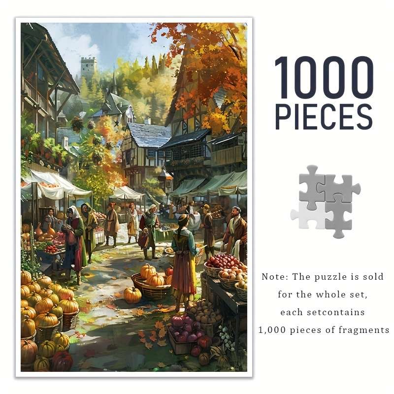 1000 Piece Paper Puzzle For Adults
