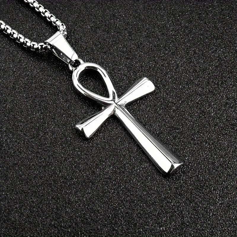 1 Piece Silvery Jesus Theme Pendant