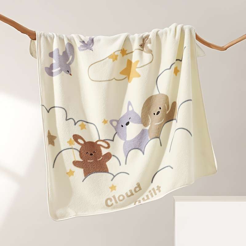 1ps Blanket Style Cloud Animals