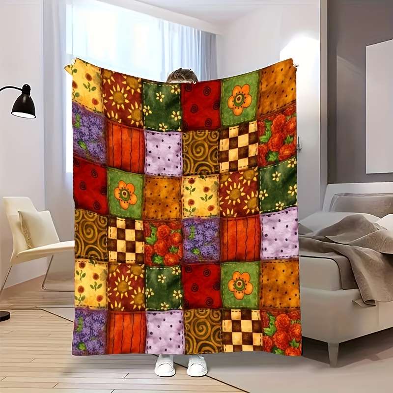 1ps Blanket Color Light Camel size 200x230