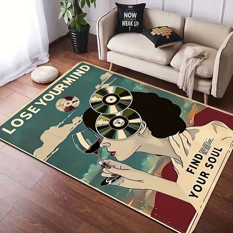 1Pc Blue 19.69x31.49inch 50x80cm Floor Mat