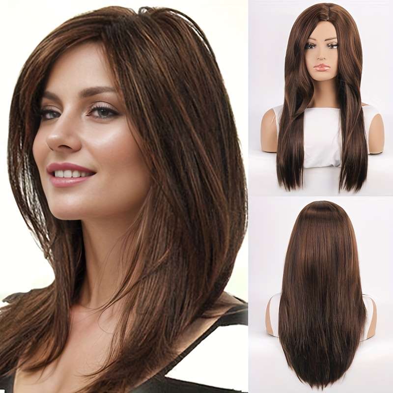 1Pc Mixed Color 60.96cm Fashion Design Wig
