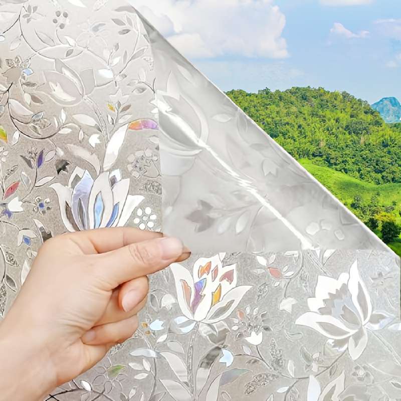 1pc 29.97cm x 3.0meter Quantity 1 Piece Door And Window Stickers