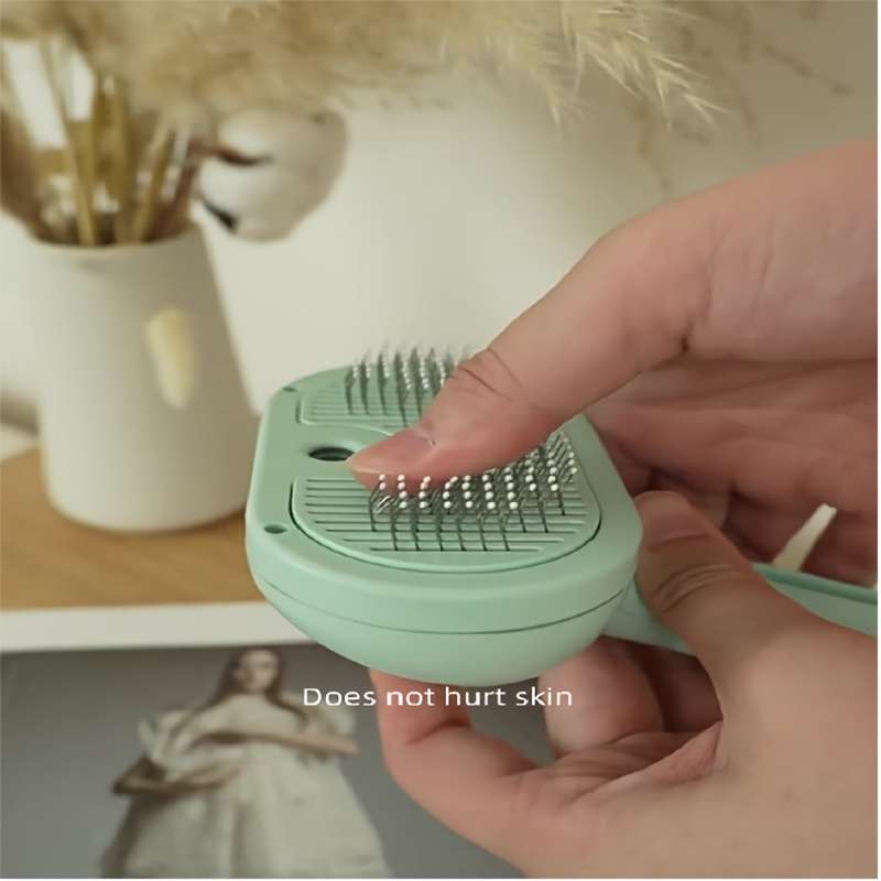 1pc Green Pet Comb