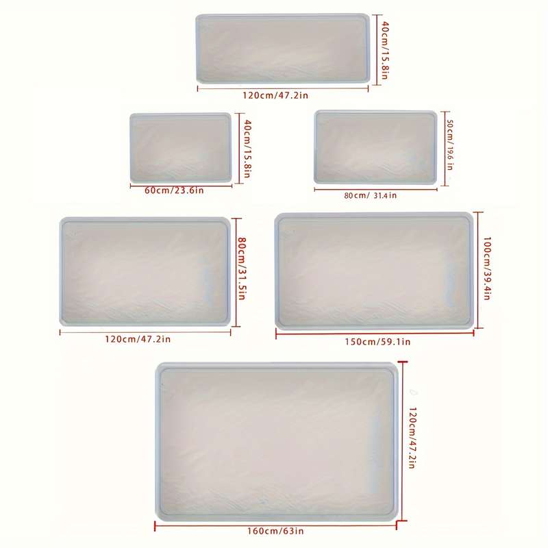 1Pc 120x160cm Floor Mat