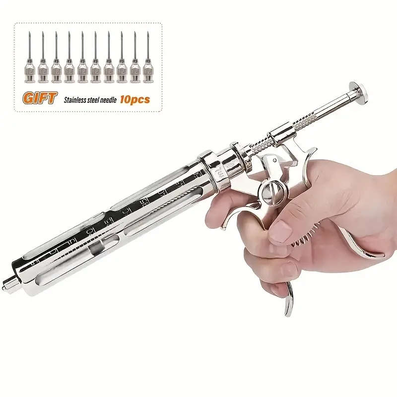 Large Capacity 50 Ml Semi-Automatic Continuous Syringe