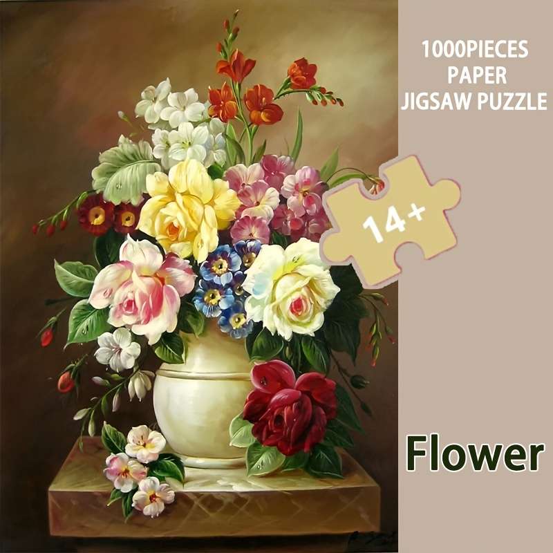 1000 Piece Mini Paper Jigsaw Puzzle