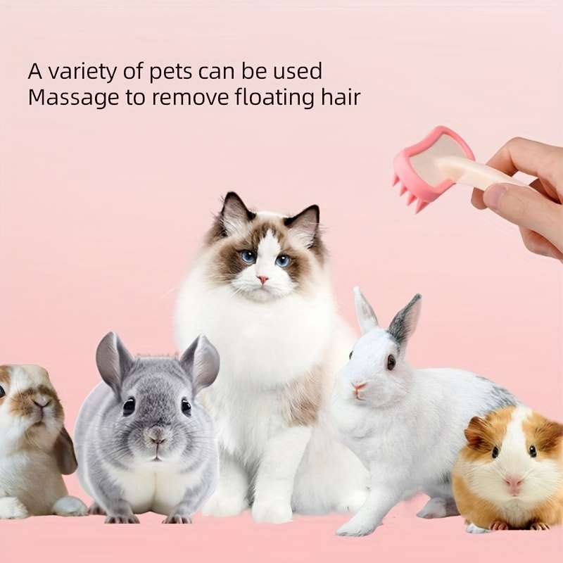 1pc Pink LargePet Comb