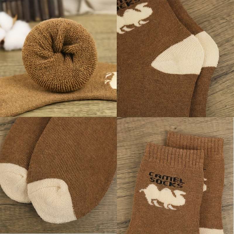 5 Pairs Multicolor One Size High Elastic Socks