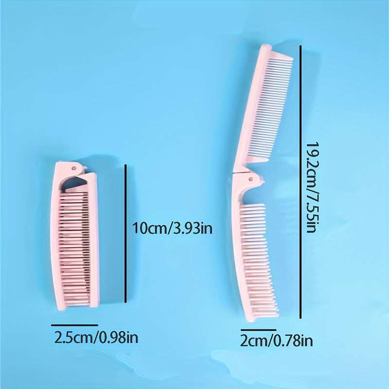 1pc Random Color Pet Folding Comb Pet Comb